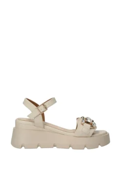 Wcubed Sandalo zeppa 48057 Beige