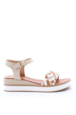 Wcubed Sandalo zeppa 44140 Beige