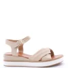 Wcubed Sandalo zeppa 44137 Beige