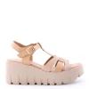 Wcubed Sandalo zeppa 44120 Beige