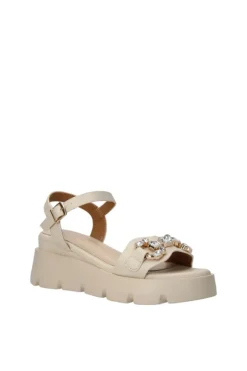 Wcubed Sandalo zeppa 48057 Beige