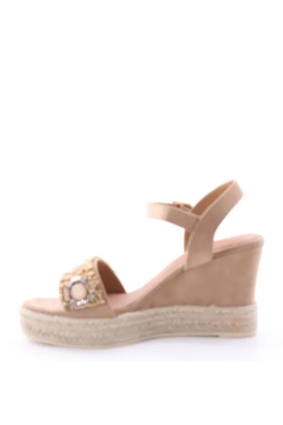 Wcubed Sandalo zeppa 44125 Beige