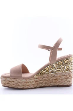 Wcubed Sandalo zeppa 46034 Beige