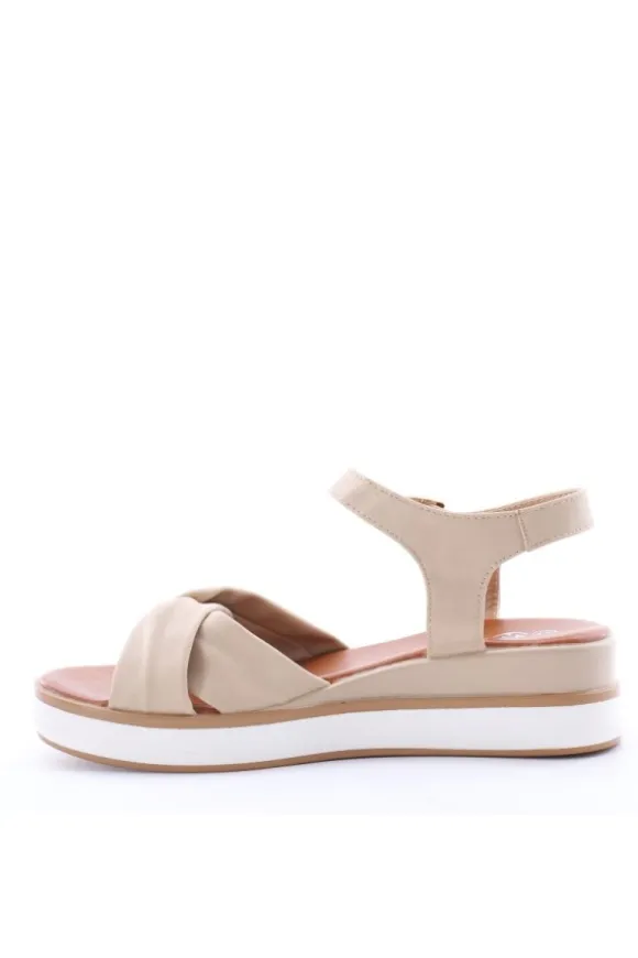Wcubed Sandalo zeppa 44137 Beige
