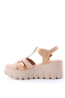 Wcubed Sandalo zeppa 44120 Beige