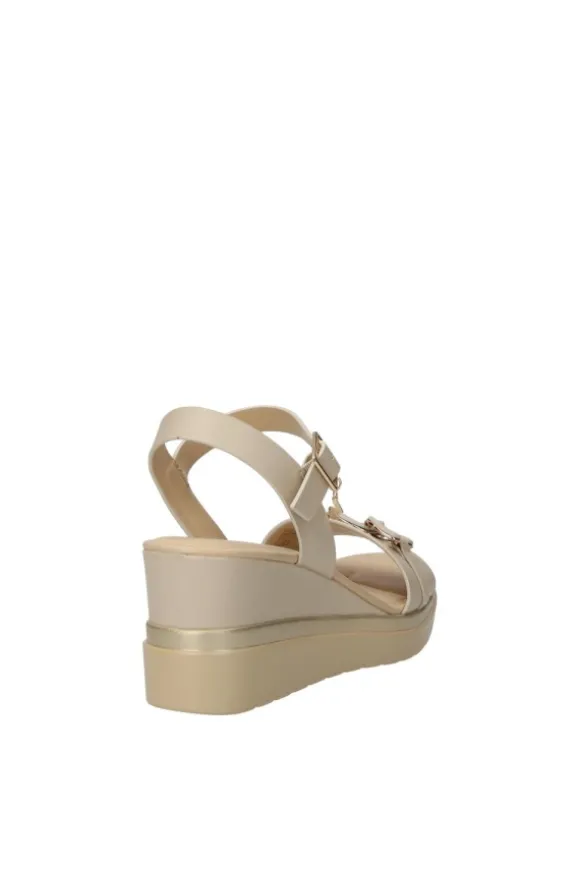 Wcubed Sandalo zeppa 46031 Beige