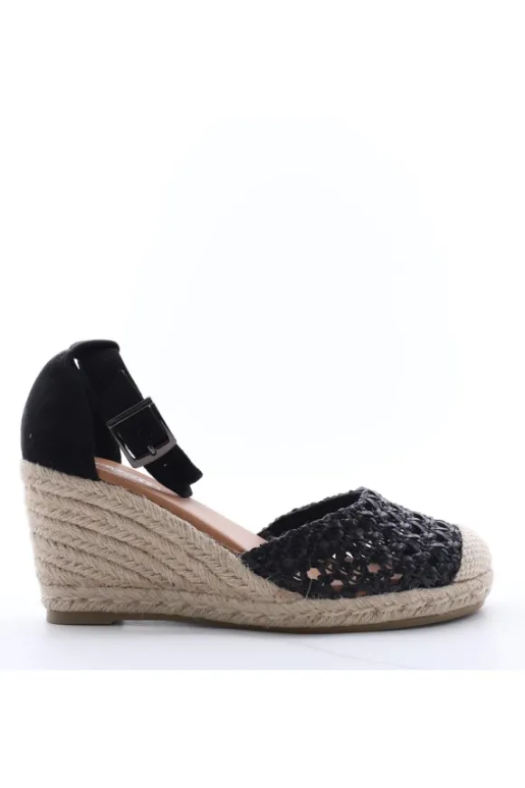 Wcubed Sandalo zeppa 42203 Black