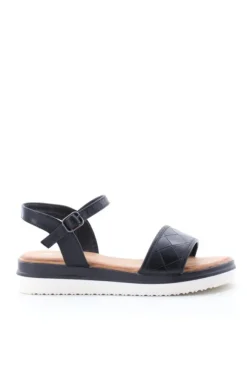 Wcubed Sandalo zeppa 44060 Black