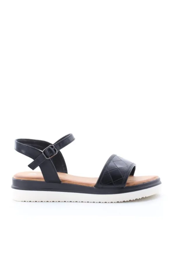 Wcubed Sandalo zeppa 44060 Black