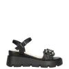 Wcubed Sandalo zeppa 48057 Black
