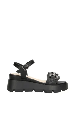 Wcubed Sandalo zeppa 48057 Black
