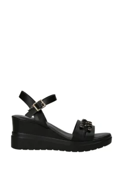 Wcubed Sandalo zeppa 46031 Black