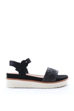 Wcubed Sandalo zeppa 44105 Black