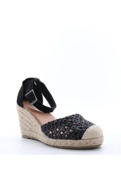 Wcubed Sandalo zeppa 42203 Black