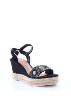 Wcubed Sandalo zeppa 44125 Black