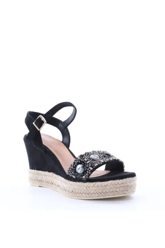 Wcubed Sandalo zeppa 44125 Black