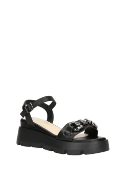 Wcubed Sandalo zeppa 48057 Black