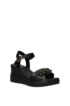 Wcubed Sandalo zeppa 46031 Black