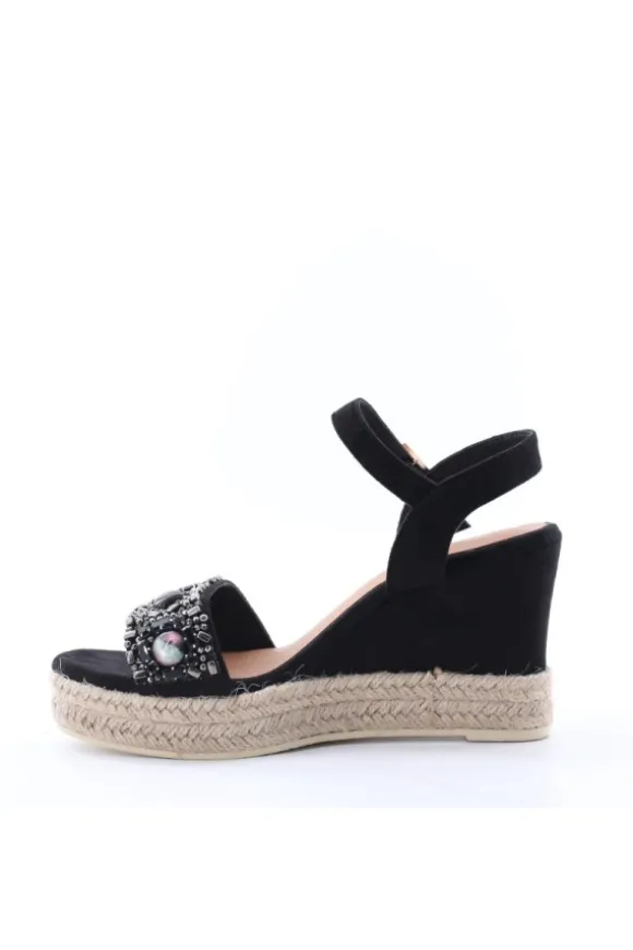 Wcubed Sandalo zeppa 44125 Black