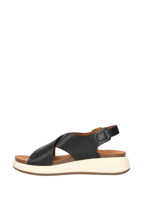 Wcubed Sandalo zeppa 48088 Black