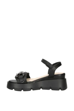 Wcubed Sandalo zeppa 48057 Black