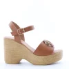Wcubed Sandalo zeppa 46062 Brown