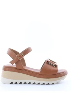 Wcubed Sandalo zeppa 46061 Brown