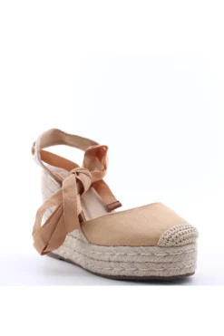 Wcubed Sandalo zeppa 42125 Camel