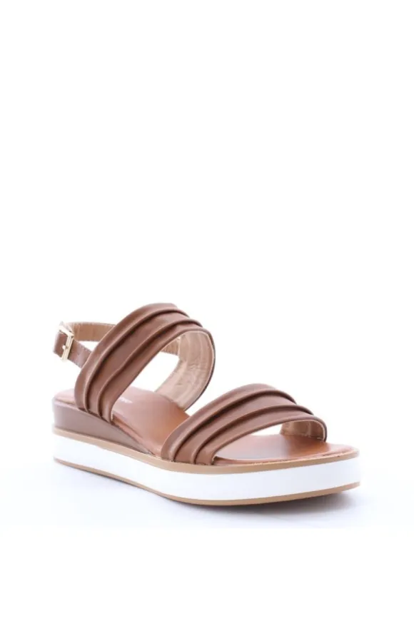 Wcubed Sandalo zeppa 44136 Camel