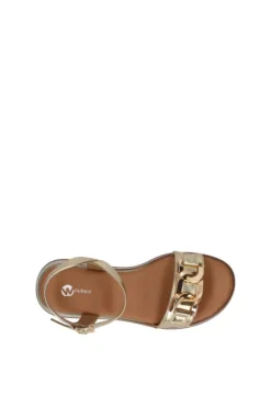 Wcubed Sandalo zeppa 46058 Gold