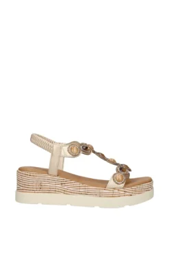 Wcubed Sandalo zeppa 48077 Ltgold