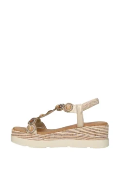 Wcubed Sandalo zeppa 48077 Ltgold