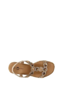 Wcubed Sandalo zeppa 48077 Ltgold