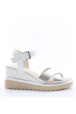 Wcubed Sandalo zeppa 46044 Silver