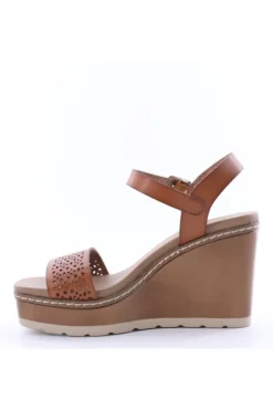 Wcubed Sandalo zeppa 46116 Taupe