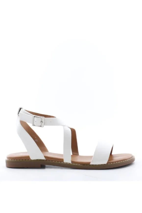 Wcubed Sandalo zeppa 42184 White