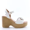 Wcubed Sandalo zeppa 46062 White