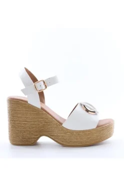 Wcubed Sandalo zeppa 46062 White