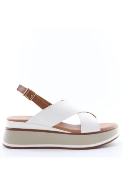 Wcubed Sandalo zeppa 46059 White