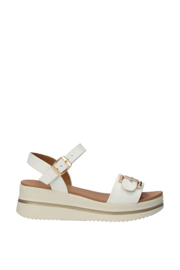 Wcubed Sandalo zeppa 48055 White