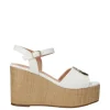 Wcubed Sandalo zeppa 48211 White