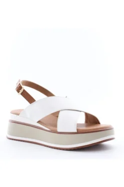 Wcubed Sandalo zeppa 46059 White