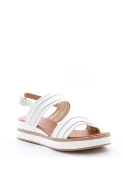 Wcubed Sandalo zeppa 44136 White