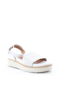 Wcubed Sandalo zeppa 44102 White