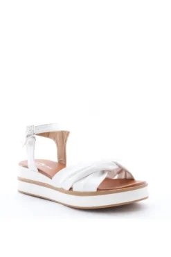 Wcubed Sandalo zeppa 44137 White