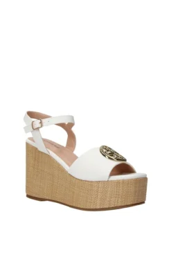 Wcubed Sandalo zeppa 48211 White