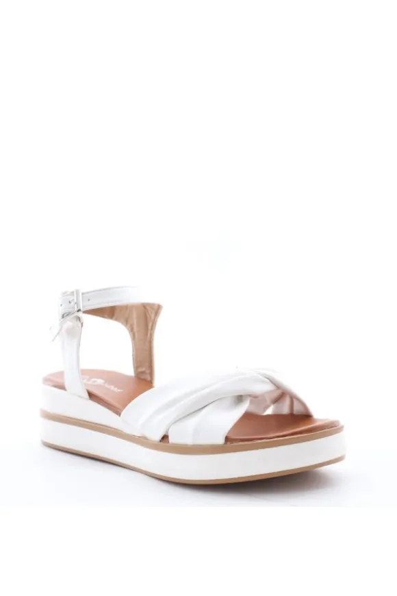 Wcubed Sandalo zeppa 44137 White