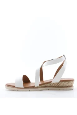 Wcubed Sandalo zeppa 42184 White