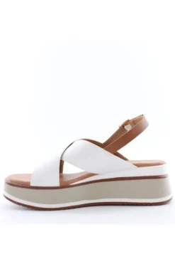 Wcubed Sandalo zeppa 46059 White