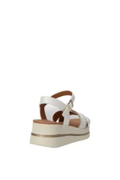 Wcubed Sandalo zeppa 48052 White